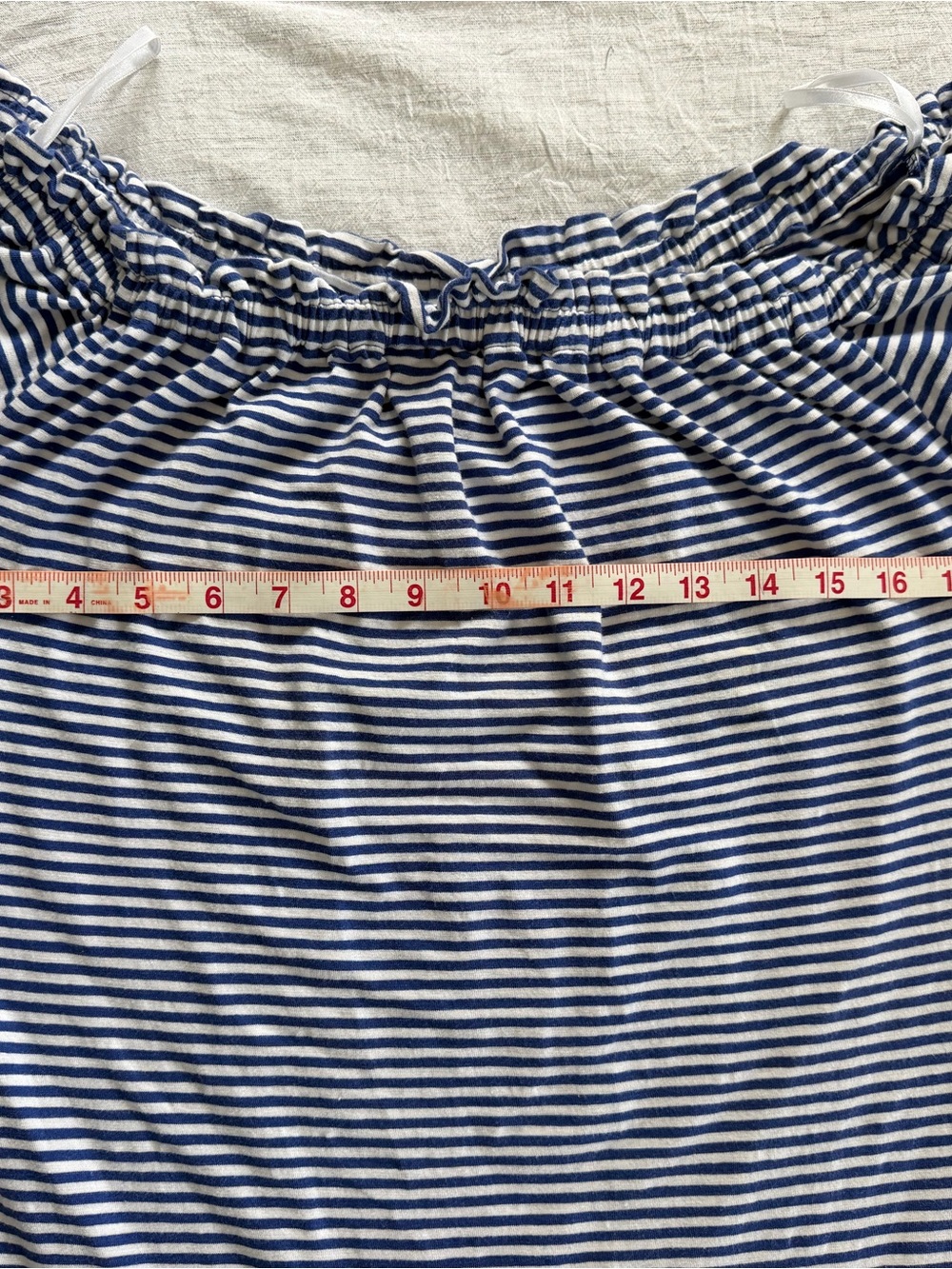 Vineyard Vines Blue and White Striped Mini Dress